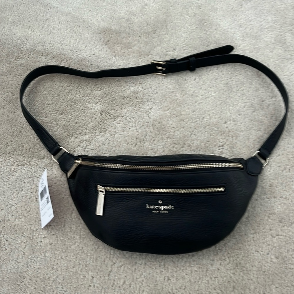 Kate Spade Black Leather Crossbody Bag